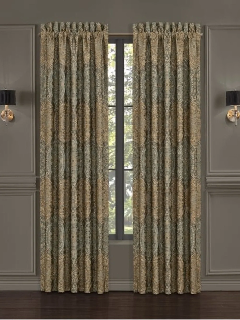 J Queen New York Dorset Window Panel Pair, 50
